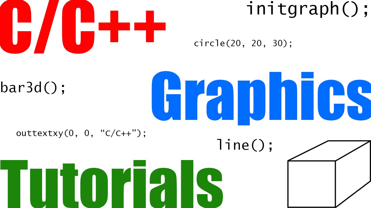 C++ graphics programming tutorials